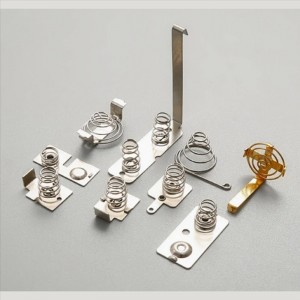 Metaal Stempelen Delen Koper Staal Elektrisch Elektrisch Elektronisch Contactbatterijcontactscherf